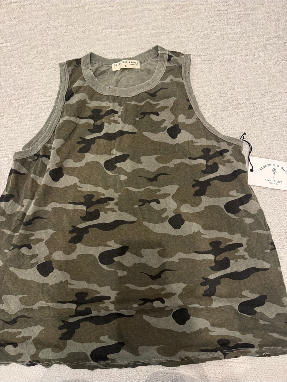 Electric & Rose tank